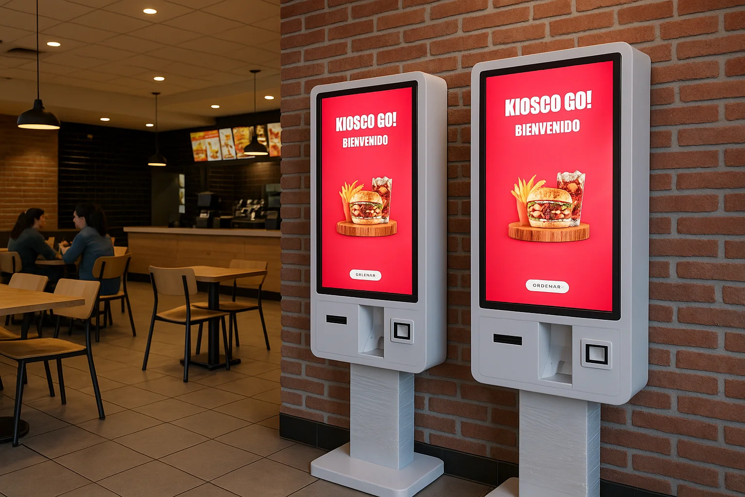 carls jr kiosko